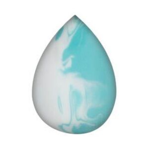 Cinema Secrets Pro Blender Makeup Sponge Latex Free in Teal & White | NEW